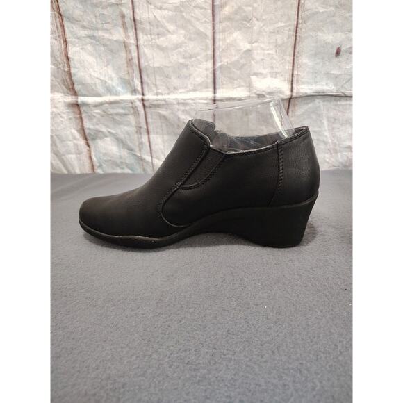 A2 Heelrest by Aerosoles Black Zipper Ankle Boot Womans Size 7 - Picture 6 of 11